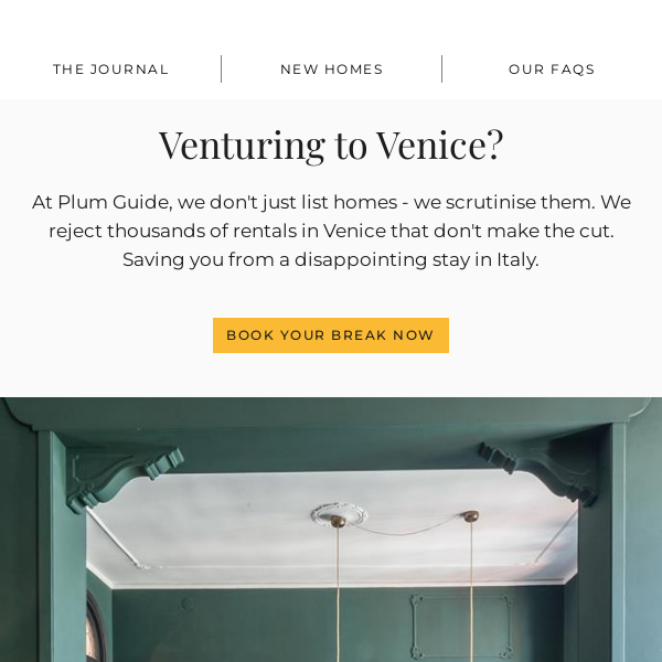 Venturing to Venice?