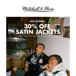 LAST DAY | 30% Off All Satin Jackets! 🏀🏈⚾️