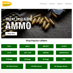 Hot Ammo Deals - Bid or Buy Now!