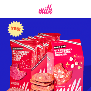 Two new treats just dropped 🍓​​🍓