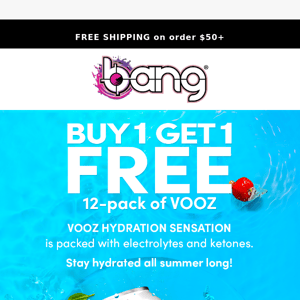 😛✋Don’t Be Thirsty! Buy 1 Get 1 FREE VOOZ