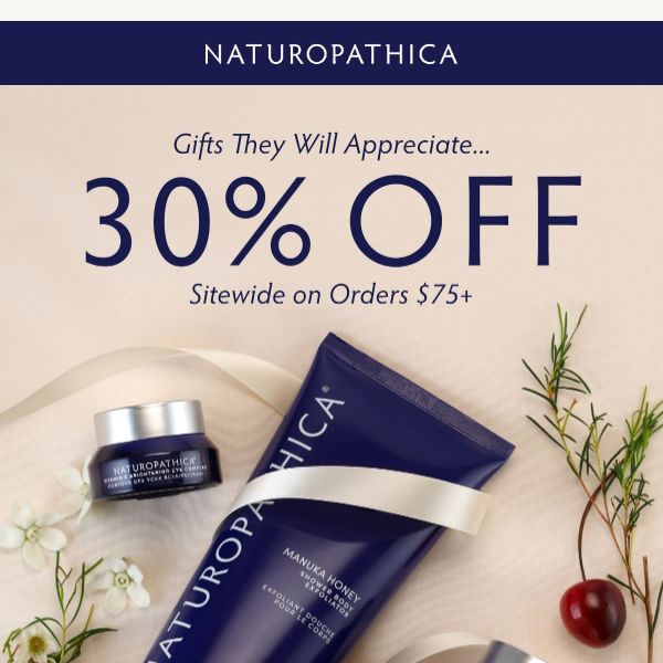 Hi Naturopathica, shop up to 40% off!