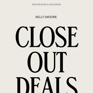 Close Out Deals [Low Prices]