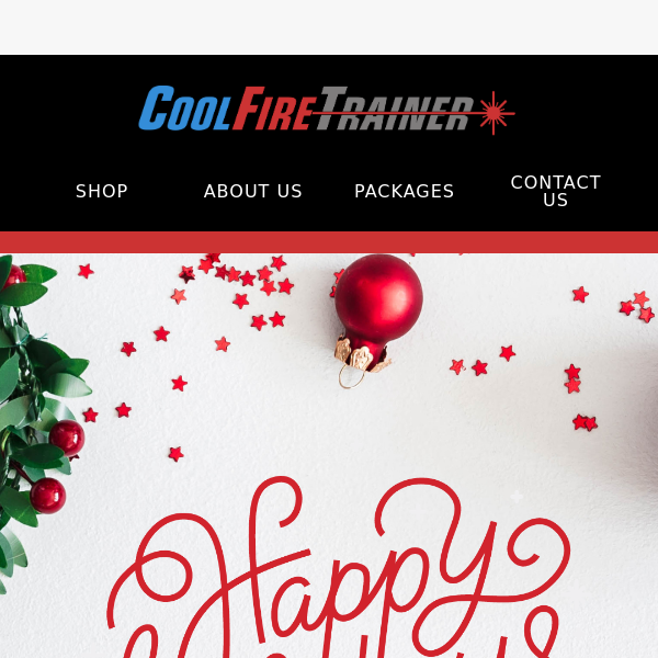 Happy Holidays from CoolFire Trainer!