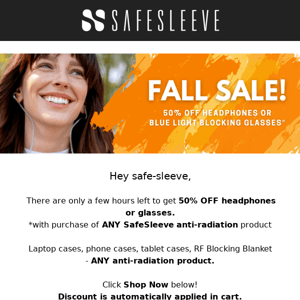 Our Fall Sale Ends TONIGHT! 🍂