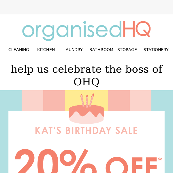 🎉 Take 20% off Deskah and TOH!