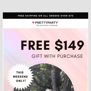 Your Next Deal: FREE $149 GIFT! 🤩