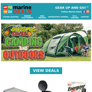 On the 3rd day of Christmas, Marine Deals sent to me..