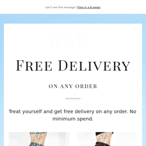 Code: FREE delivery. All WKD