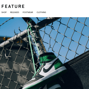 Air Jordan 1 'Black and Lucky Green,' Nike Air Max 1 'Mica Green' + More