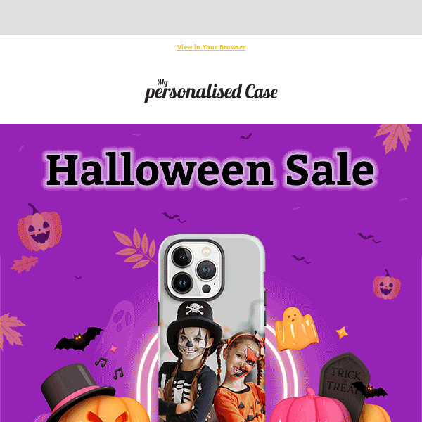 Halloween Sale starts today! 🎃📱