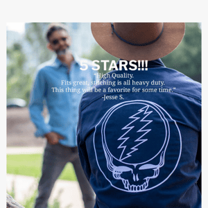 The Reviews Are In: Grateful Dead Premium Shirts ⭐⭐⭐⭐⭐