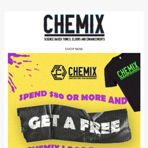 Final Chance To Grab Your Limited Edition Chemix Shirt....