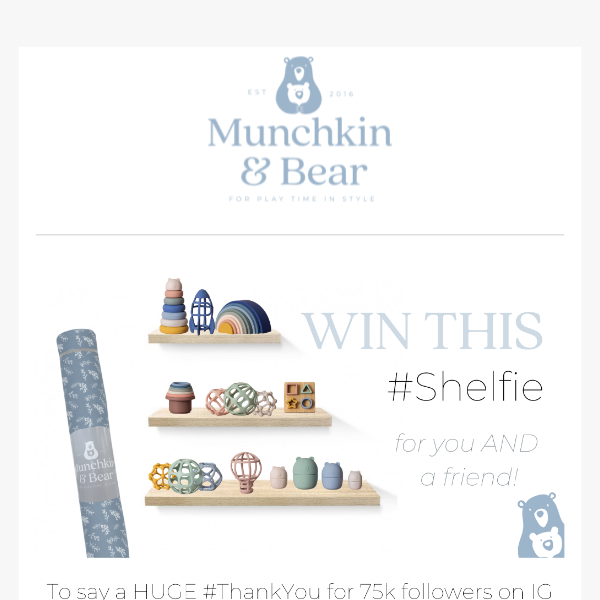 #SHELFIE - WIN everything inside for you AND a friend! (Prize valued at nearly $1000)