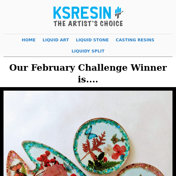 And the February Challenge Winner is....