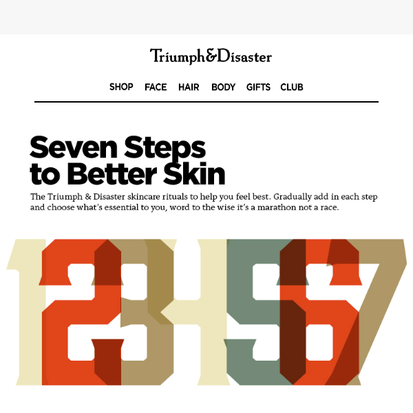 7 Steps to better Skin