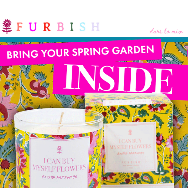 Fresh From The Garden 🌷 Meet Our Spring Inspired Candles