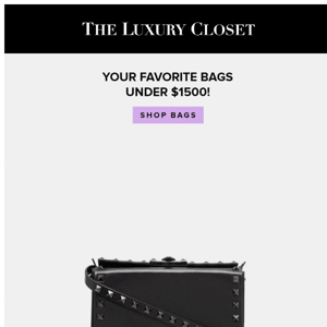 Your Favorite Bags Under $1500! 😍