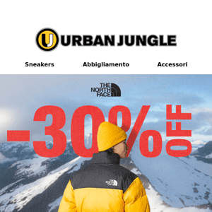 THE NORTH FACE -30% OFF! 🌬️