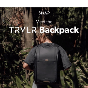 Meet the Trvlr Backpack 🙌
