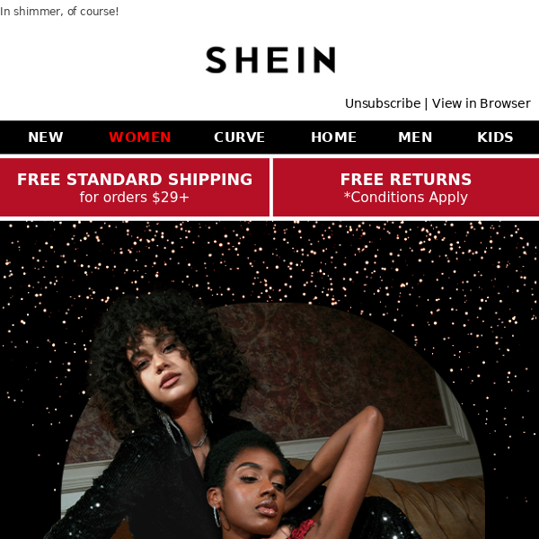 Ready to Party? SHEIN X Has You Covered