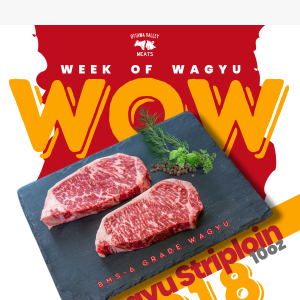 (Restocked) WOW - Week Of Wagyu! 🥩🎌