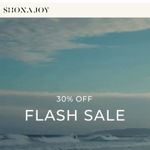 Starts Now: Flash Sale