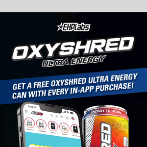⚡️ FREE OxyShred Can For you! ⚡️