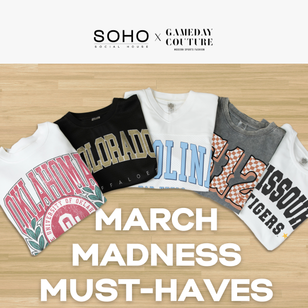 March Madness Must-Haves