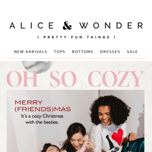 ❄️Oh So Cozy☕ - Shop Festive Pajamas & Loungewear