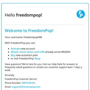 Welcome to FreedomPop!