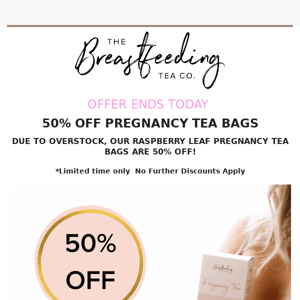 LAST CHANCE 50% OFF PREGNANCY TEA ✨