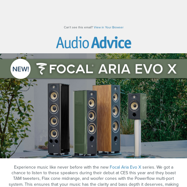 ❗NEW! Focal Aria Evo X Series Overview