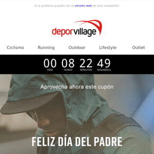 CUPÓN 7% EXTRA para el Día del Padre. - Depor Village