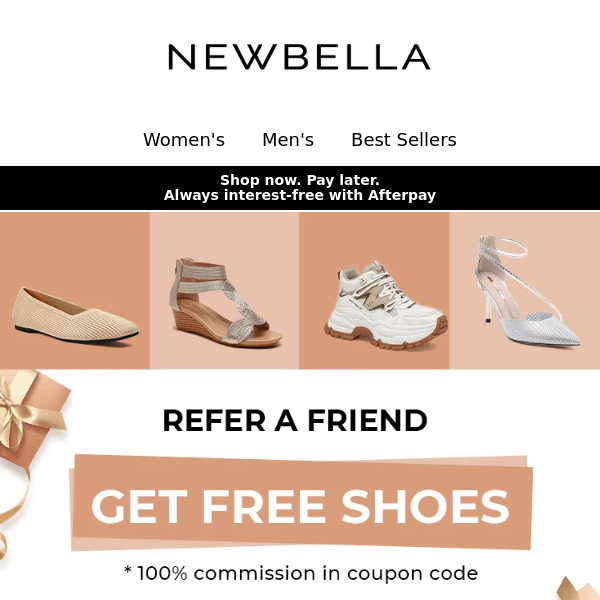 100% Commission! 💰 Get Shoes for FREE!