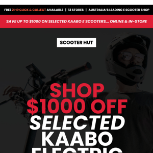 Get Ready For Summer Scoots With Cracking Kaabo Deals