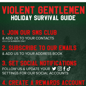 🎄 Your VG Holiday Survival Guide 🎄