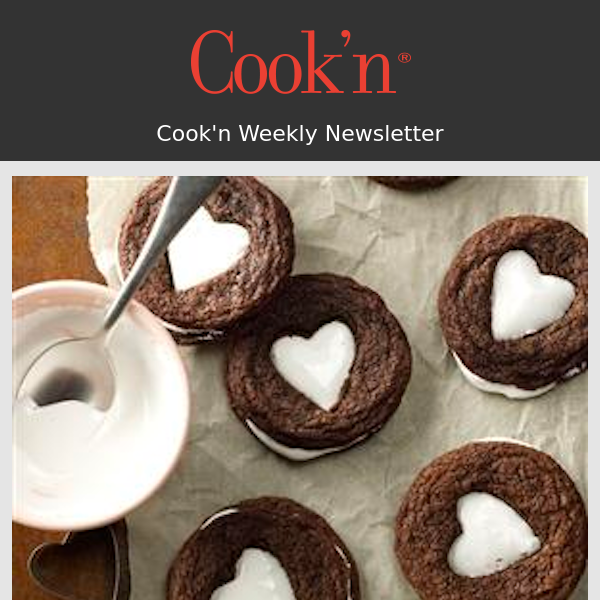 Cook'n Weekly Newsletter with 5-Day Meal Plan