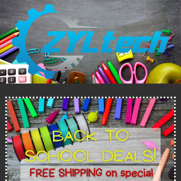 Never Before Seen Deals! FREE SHIPPING on filament packs!