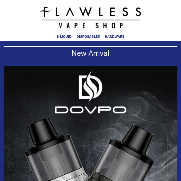 📢 New Arrivals from Dovpo, Voopoo & More