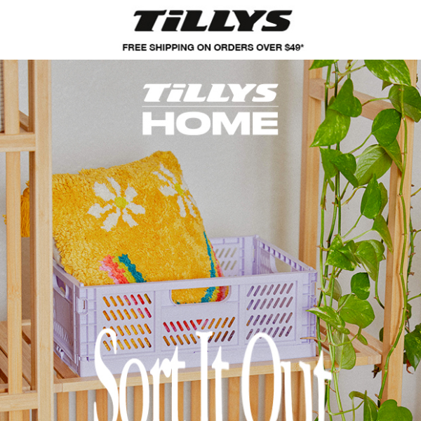 Tillys Home 2023 🠮 Sort It Out