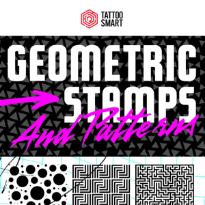 Bold flash stamps & patterns