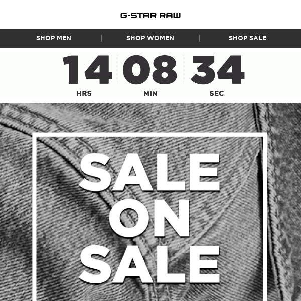LAST DAY: Extra 20% off all Winter Sale - G-Star Raw