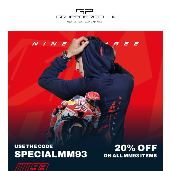 🚨Use the code: SPECIALMM93 and get 20% now!