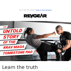 The Untold Story of the Krav Maga Tombstone Pad