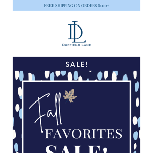 30% Off Fall Favorites Starts NOW!!😍