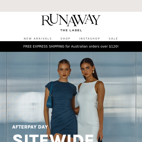30% OFF SITEWIDE 🔥 AFTERPAY DAY SALE