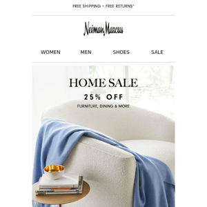 Don't wait: Home Sale ends tonight