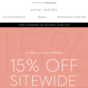 Payday Savings: 15% Off...