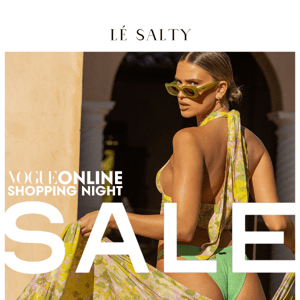 Vogue Online Shopping Night • 30% Off